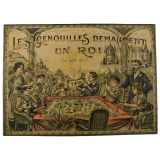 Les Grenouilles demandent un roi. Qui sera élu ? Nouveau jeu de société.