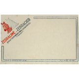 Buvard publicitaire. Zebraline. Zebracier pour l'entretien des cuisinières. 