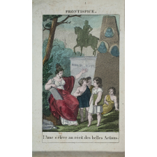 Alphabet français Contenant des leçons pour apprendre à lire, des principes d'Orthographe et d'Arithmétique et un abrégé de l'Histoire de France. Orné de Gravures et des portraits des Rois de France.