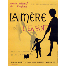 La Mère et l'enfant. Semaine nationale 25 au 31 mars 1968.
