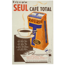 Buvard publicitaire. Café Total Raverdy.