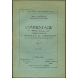 Commentaire des disques sélectionnés par le Comité Français du Phonographe dans l'Enseignement. Cahier II.