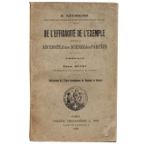 De l'efficacité de l'exemple. Necessité d'une science des parents.