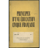 Principes d'une éducation civique française.