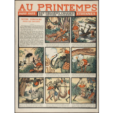 Au Printemps. Paris 1923. Etrennes.