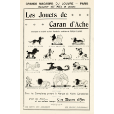 Grands magasins du Louvre. Paris. Les Jouets de Caran d'Ache.