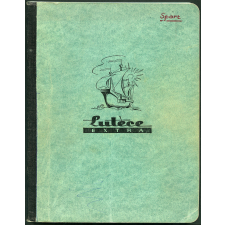 Cahier de textes de sport. École Normale d'Instituteurs de Chartres. 1968-1969.