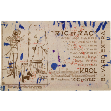 Buvard publicitaire. Ric et Rac cirage. Fabrications françaises KAOL.
