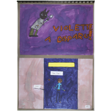 Violette a disparu.