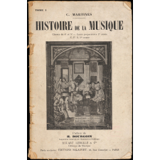 Histoire de la musique. Tome premier. Classe de 6e et 5e. Cours préparatoire 2e année. EPS 1ere année.