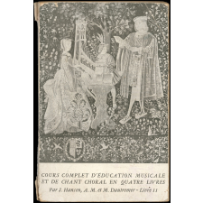 Cours complet d'éducation musicale et de chant choral à l'usage des lycées, collèges et des cours complémentaires : culture vocale et auditive - théorie - chants scolaires - chœurs - dictées - histoire de la musique. Livre II