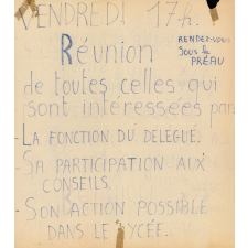 Réunion de toutes celles qui sont intéressées par la fonction du délégué.