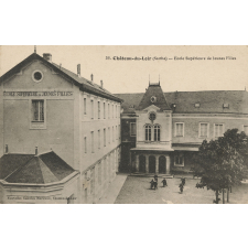 35 - Château-du-Loir (Sarthe) - Ecole Supérieure de Jeunes Filles.