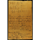 Demain, grève générale.