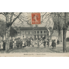 Gretz (S.-&-M.) - Mairie et Ecoles.
