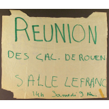 Réunion des C.A.L. de Rouen.