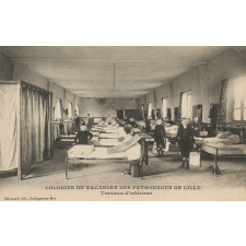 Colonies de vacances des Patronages de Lille - Travaux d'intérieur.