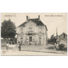 Chamblay (Jura) - Mairie - Ecole de Garçons.