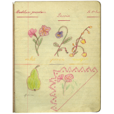 Cahier de dessin et cartographie.