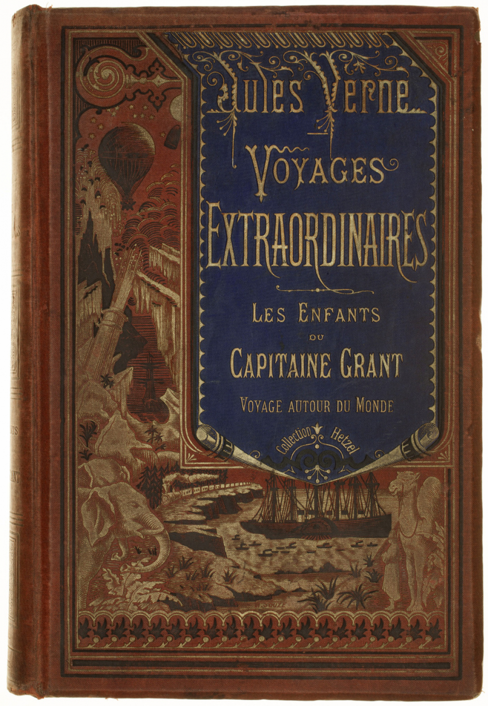 Les Enfants du Capitaine Grant. Voyage autour du monde.