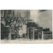 Eglise de N.-D.-de-Franqueville - la Chorale Jeanne-Darc dans la Chapelle du Sacré-Cœur.