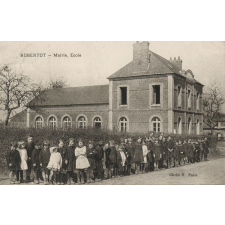 Robertot - Mairie, Ecole.