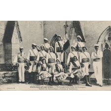 Châteauneuf-sur-Cher - Patronage Saint-Louis de Gonzague. Société de Gymnastique (Clairons et Tambours).