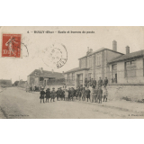 6 - Rully (Oise) - Ecole et bureau de poste.