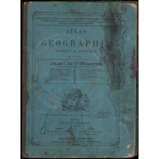 Atlas de Géographie physique et politique. Atlas C de 17 (20) cartes pour l'enseignement primaire.