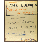 Che Guevara - Sous le héros, un homme.