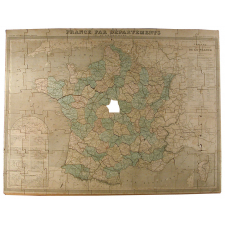 Puzzle: la France par départements.