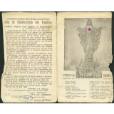 Image religieuse. Litanies du Sacré-Coeur.
