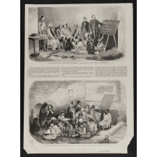 Instruction publique musulmane en Algérie. Ecole de garçons, sous la direction de M. Depielle. Ecole de jeunes filles, sous la direction de madame Luce.