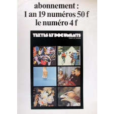 Affiche pour l'abonnement à Textes et Documents pour la Classe. 