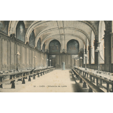 50 - Caen - Réfectoire du Lycée.