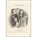 Les bonnes têtes musicales. L'infortuné professeur de solfège.