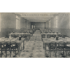 4005 - Collège de Jeunes Filles de Valenciennes - Le Réfectoire.