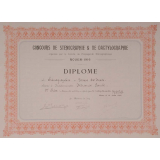 Concours de Sténographie & de Dactylographie. Organisé par le Comité de propagande Sténographique. Rouen. 1916. 