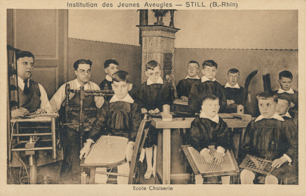 Institution des jeunes Aveugles - Still (B.-Rhin) - Ecole Chaiserie.