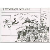 Cercle cartophile du collège Michelet. La Vie Collégienne. N°3. Le restaurant scolaire.