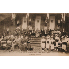Les Fêtes de Gymnastique de Lizieux - La Tribune Officielle.