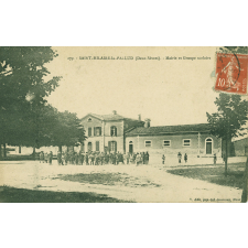 279 - Saint-Hilaire-la-Pallud (Deux-Sèvres) - Mairie et Groupe scolaire.