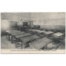 Institution de jeunes Filles, Rue des Teinturiers - Dreux - Pensionnat. 2e Classe.