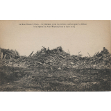 Le Mont Renaud - Le Château, après les violents combats pour la défense et la reprise du Mont Renaud (Mars et Août 1918).