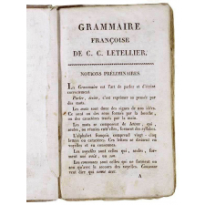 Grammaire françoise, à l'usage des pensionnats.