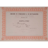 Concours de Sténographie & de Dactylographie. Organisé par le Comité de propagande Sténographique. Rouen. 1916. 