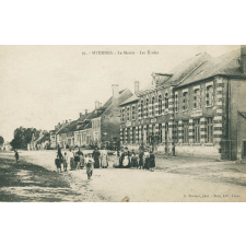 95 - Myennes - La Mairie - Les Ecoles.
