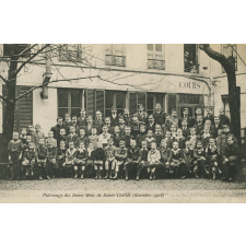 Patronage des Jeunes Gens de Sainte-Clotilde (décembre 1908).