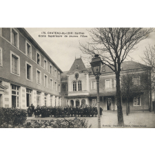 175 - Château-du-Loir (Sarthe) - Ecole Supérieure de Jeunes Filles.
