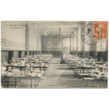 4 - Lycée d'Amiens - Le Réfectoire.